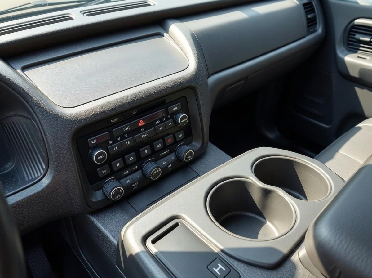 Dash & Console Detailing — after